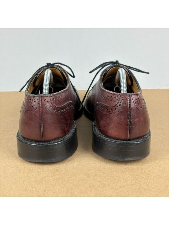Allen Edmonds Lexington Cap Toe Oxford Dress Shoes Mens 8 Brown Lace Up main image 8